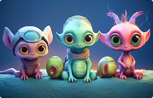 Characters <br> & creatures