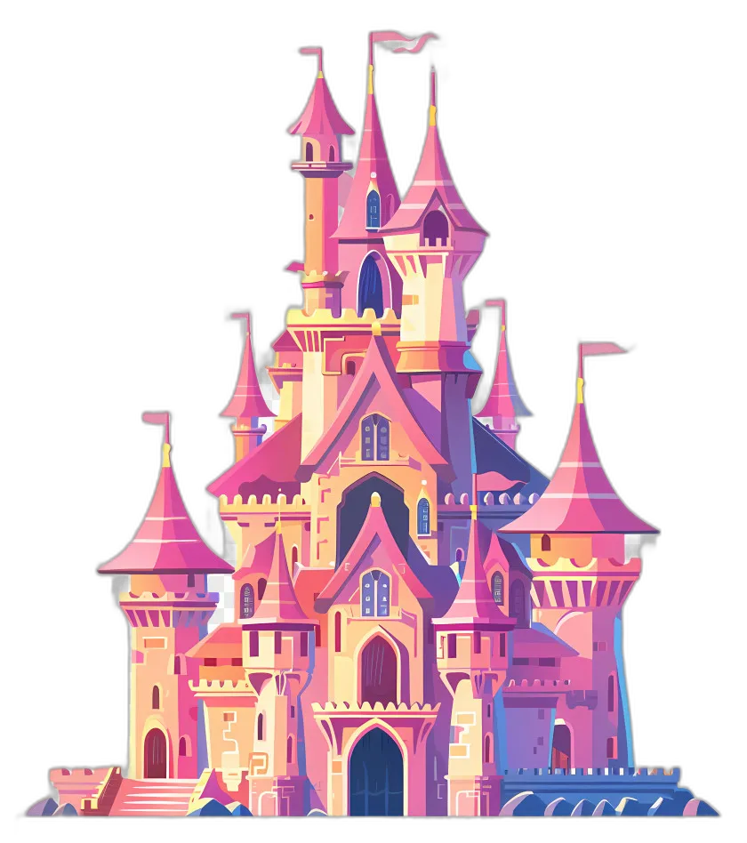 Whimsical Fairytale Castle