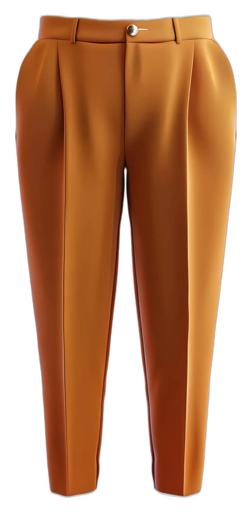 Tailored Caramel Trousers