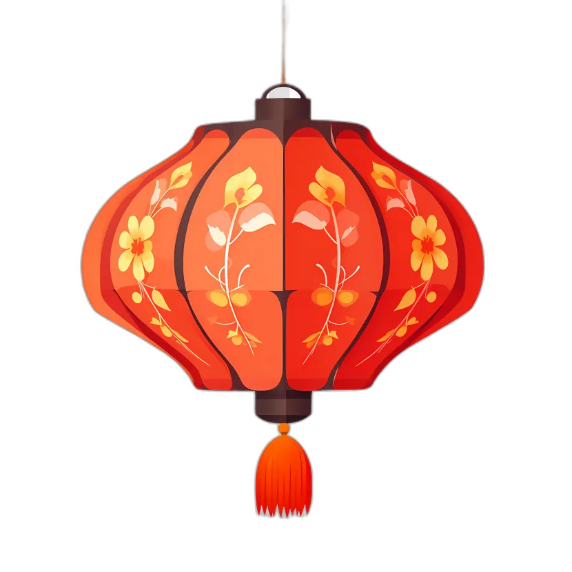 Traditional Red Chinese Lantern