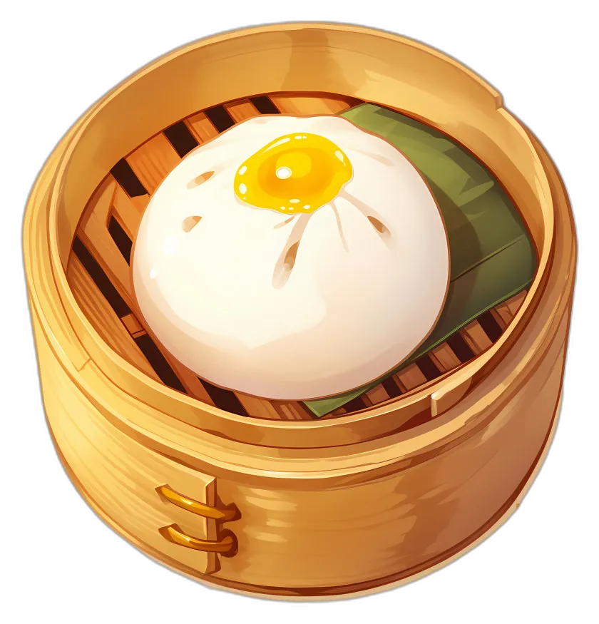 Bamboo Steamer with Bao Buns