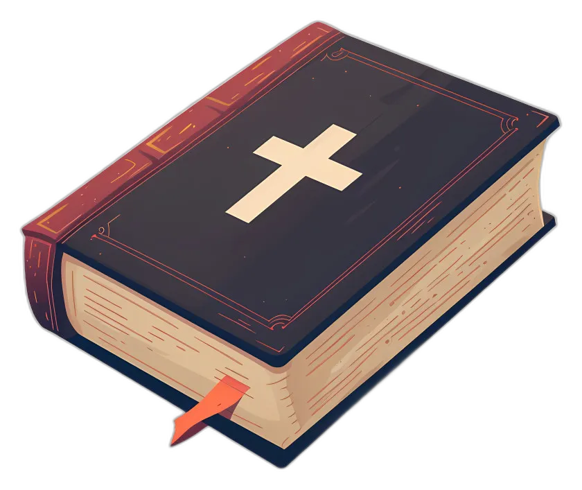 Holy Bible with Cross