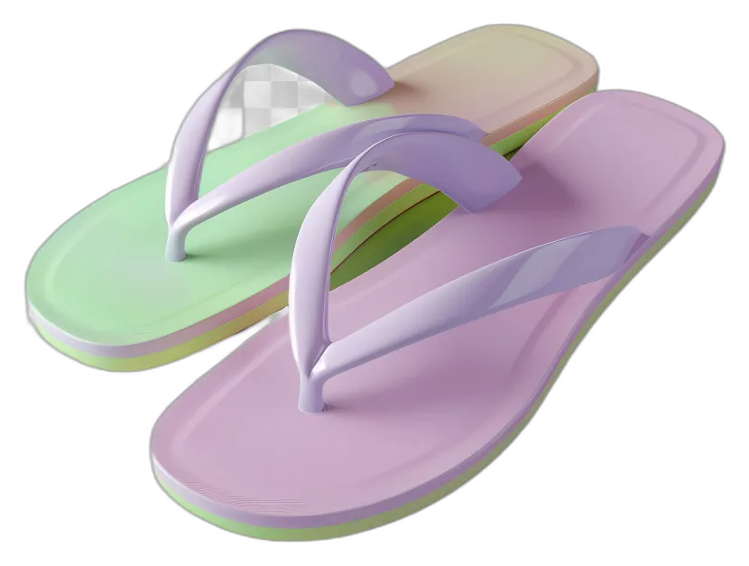 Pastel Summer Flip Flops