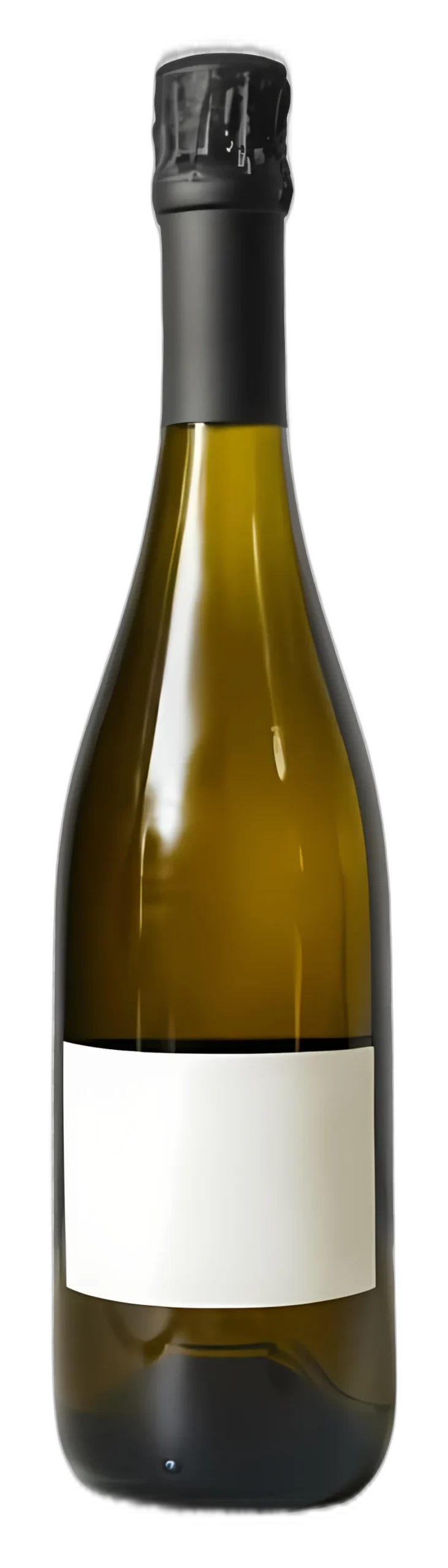 Elegant Champagne Bottle