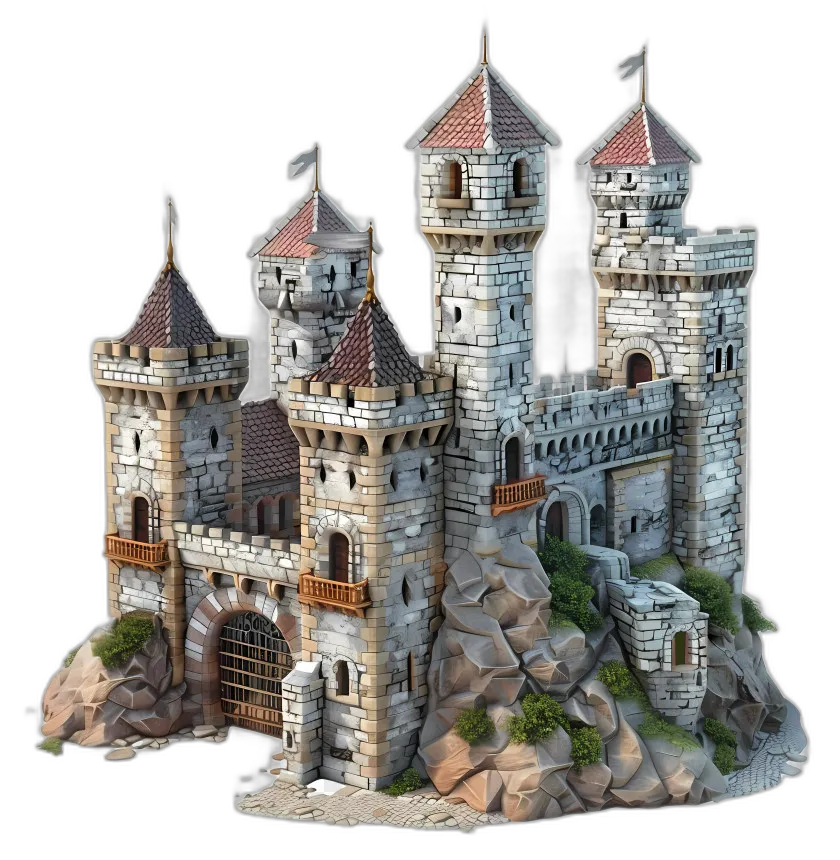 Medieval Stone Castle