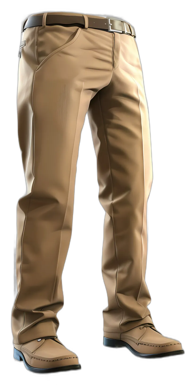 Men's Chino Pants with Loafers