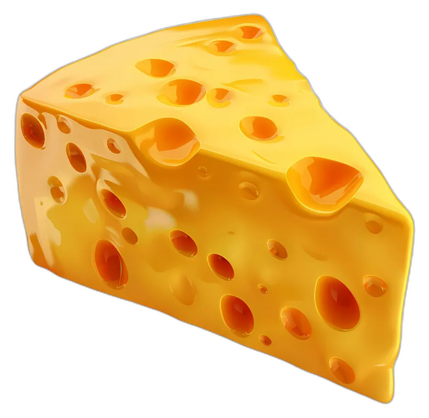 Swiss Cheese Wedge