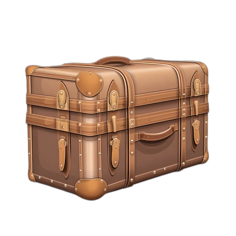 Vintage Leather Suitcase