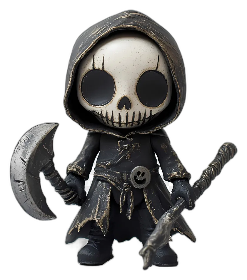 Cute Grim Reaper Figurine