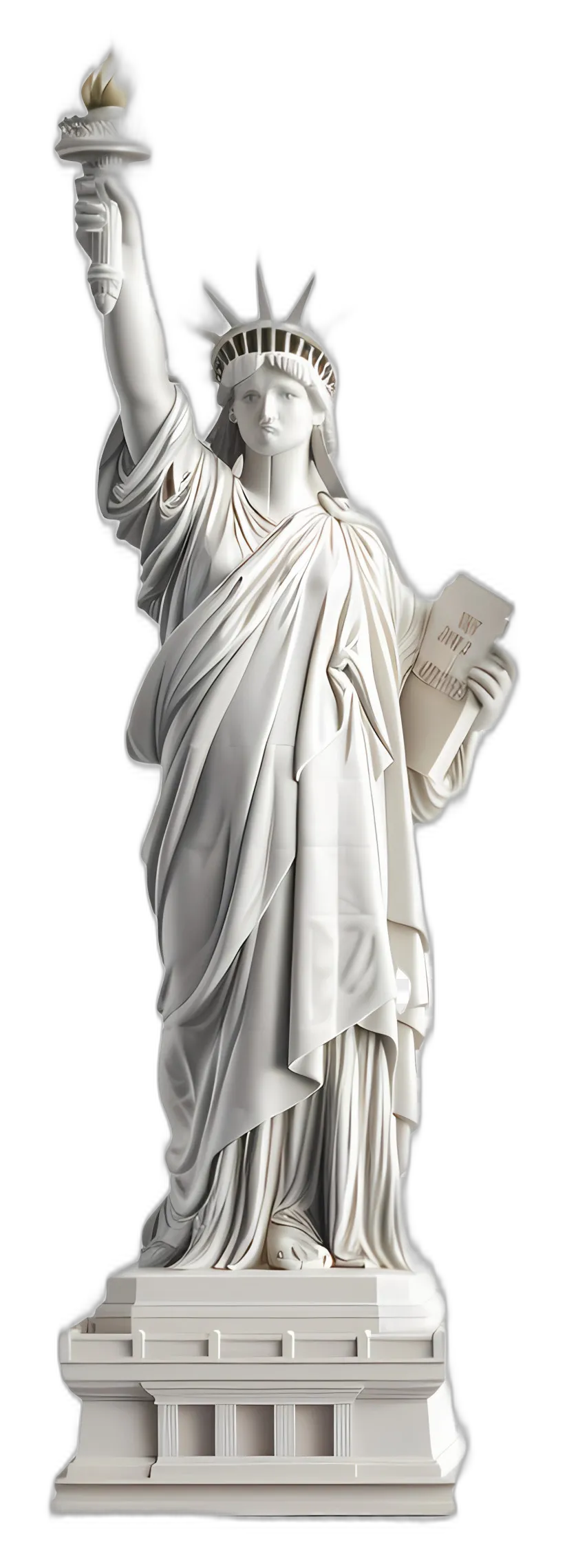 Classical Liberty Statue Sculpture
