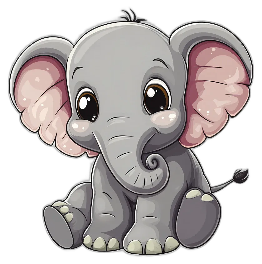 Cute Baby Elephant