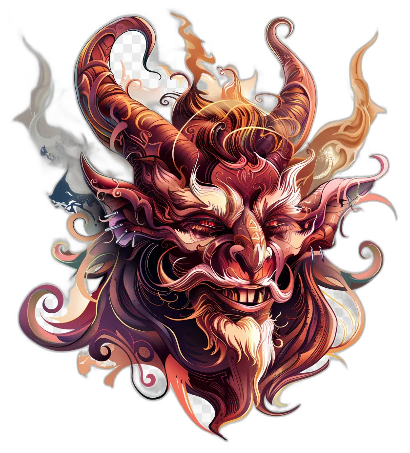 Demonic Oni Mask