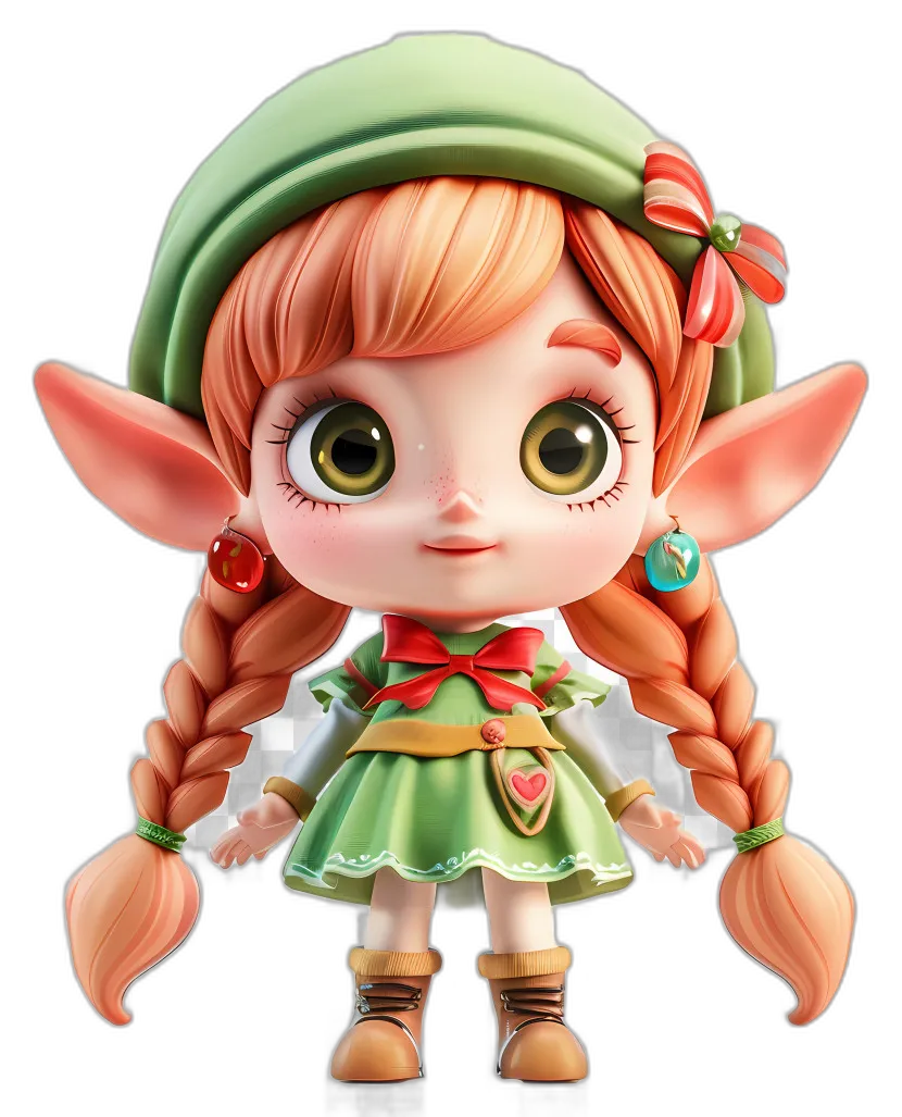 Chibi Fantasy Elf Character