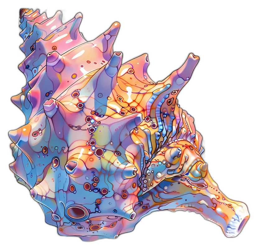 Stylized Tropical Palm Tree