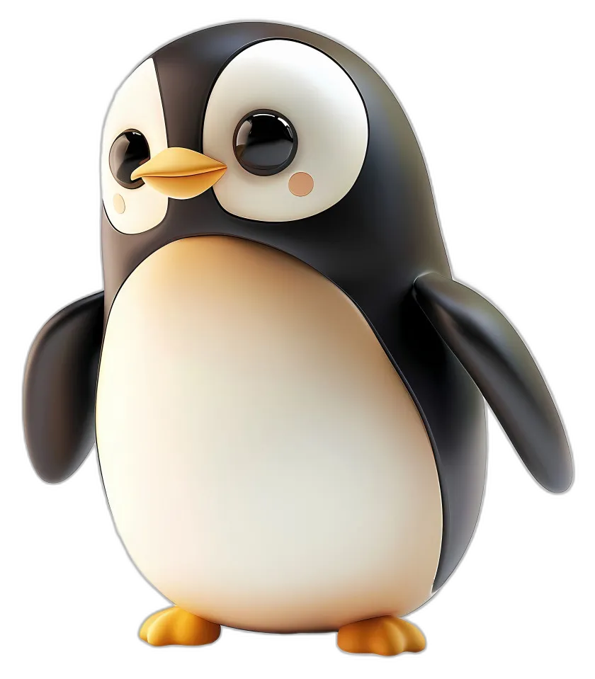 Cute Baby Penguin