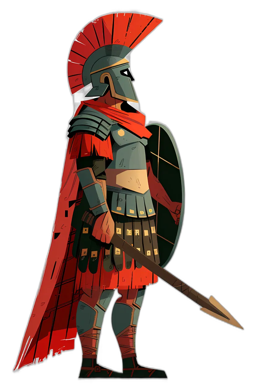 Stylized Ancient Warrior