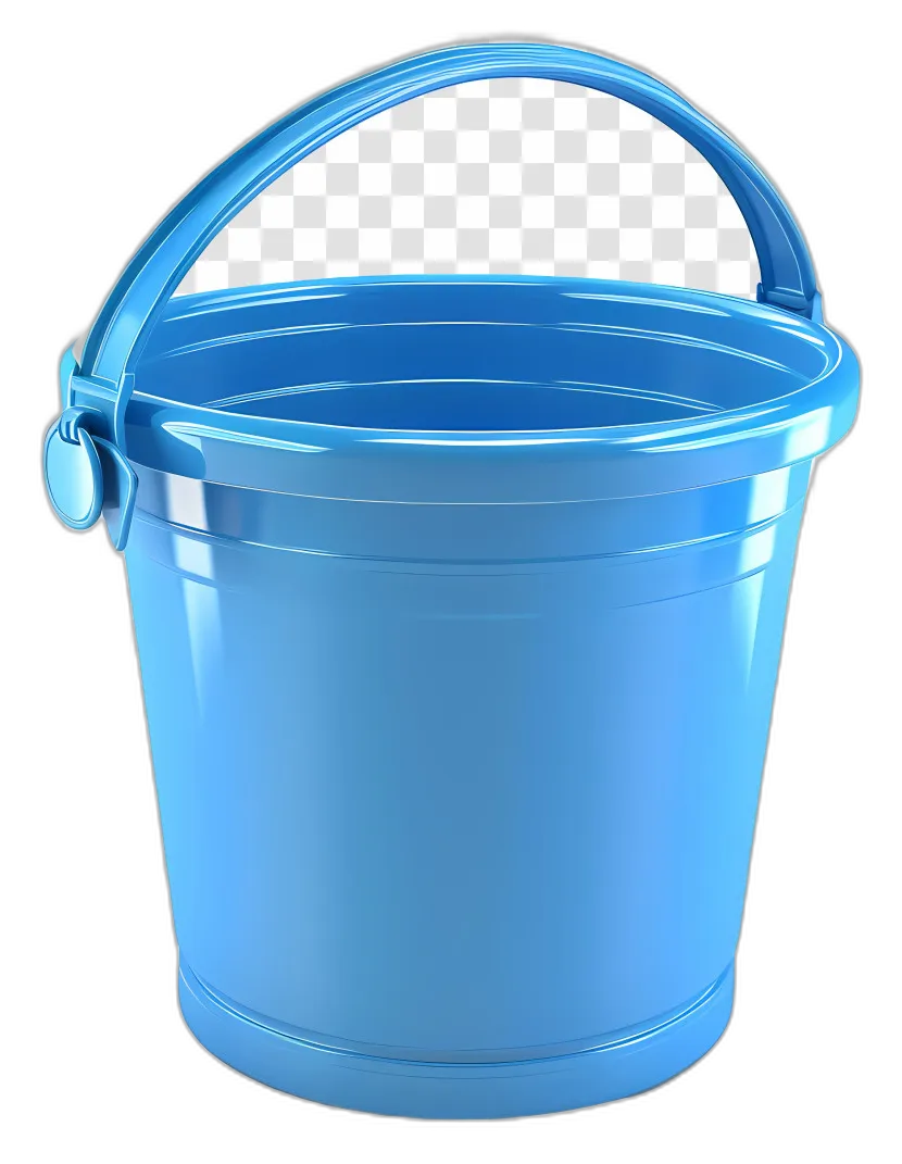 Sky Blue Plastic Bucket
