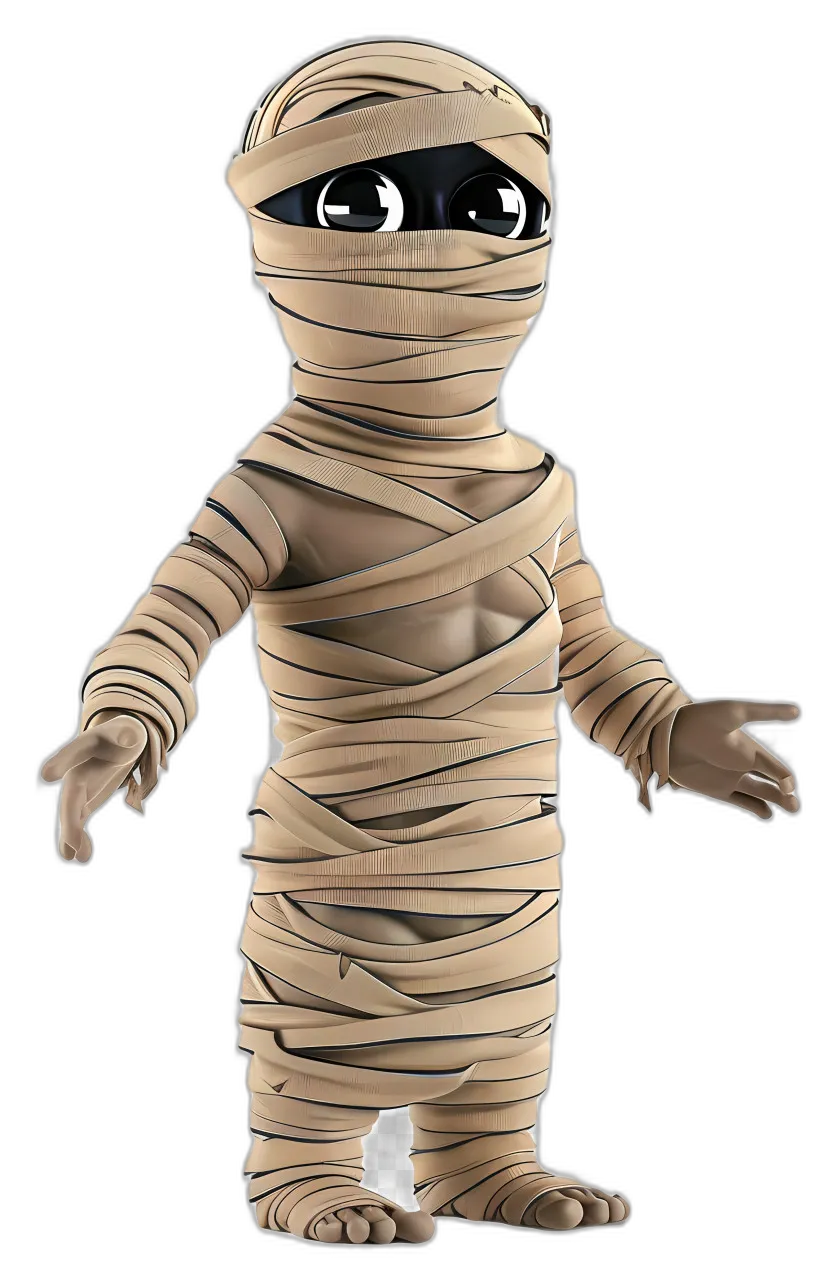 Cartoon Mummy Character
