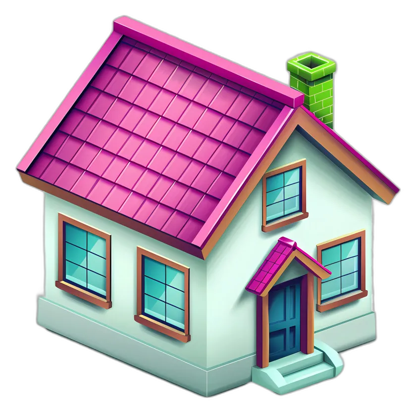 Isometric Cartoon House
