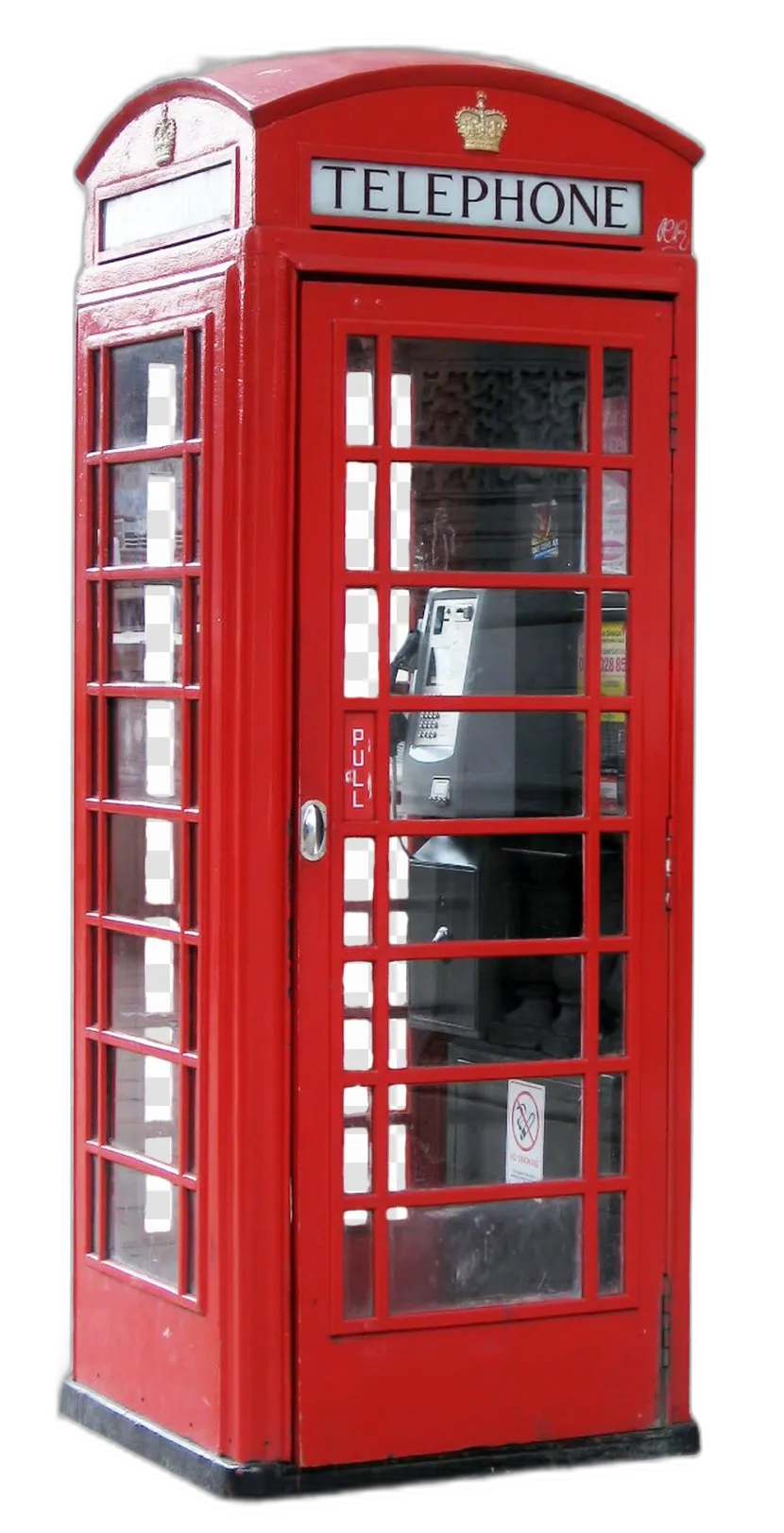 Classic British Red Telephone Booth