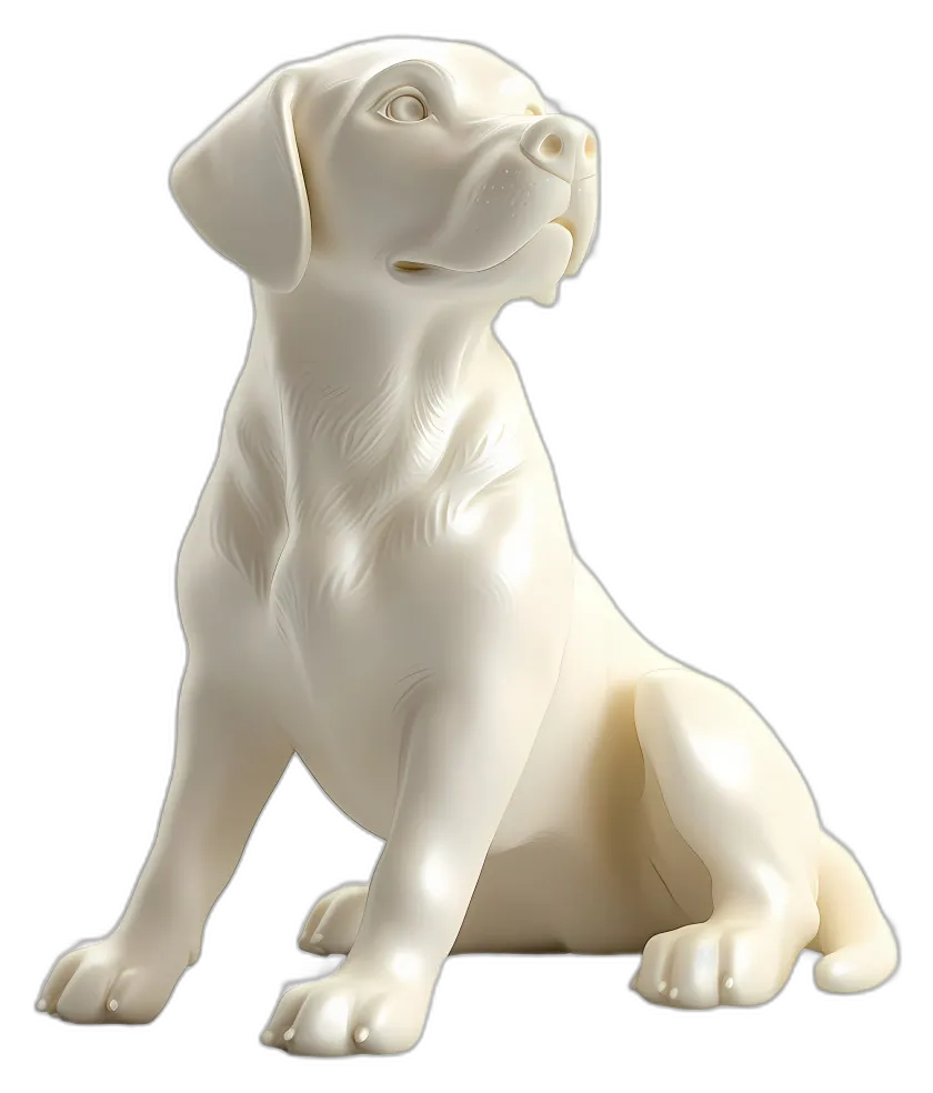 Labrador Puppy Sculpture