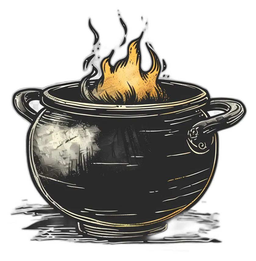 Animated Magic Cauldron