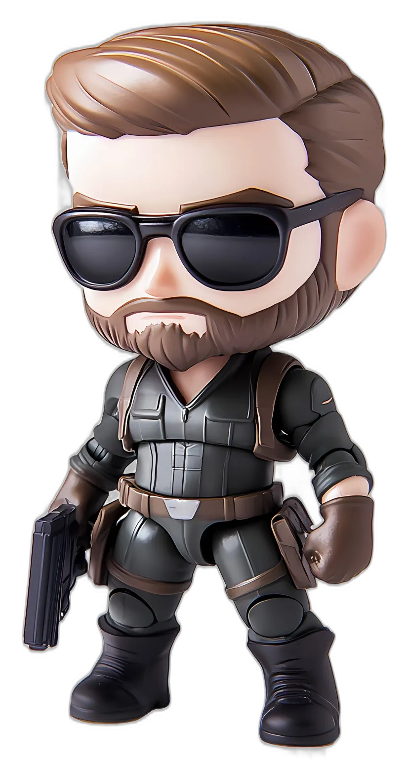 Chibi Tactical Hero Figure