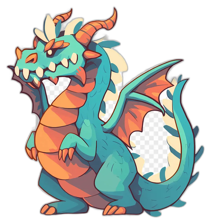 Cartoon Fantasy Dragon