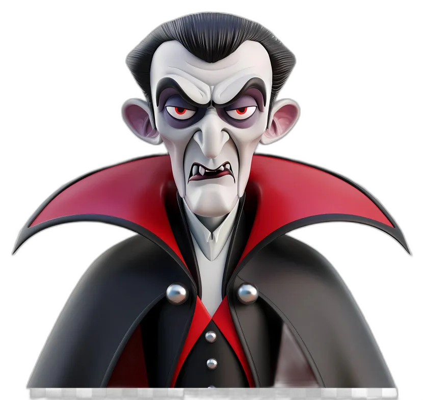 Cartoon Vampire Character