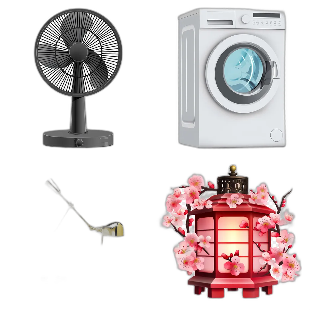 Home Appliances and Decor Bundle