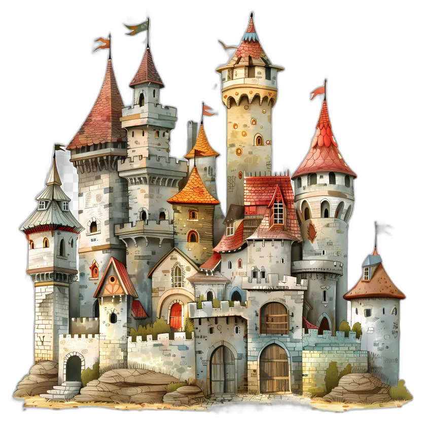 Fairytale Storybook Castle