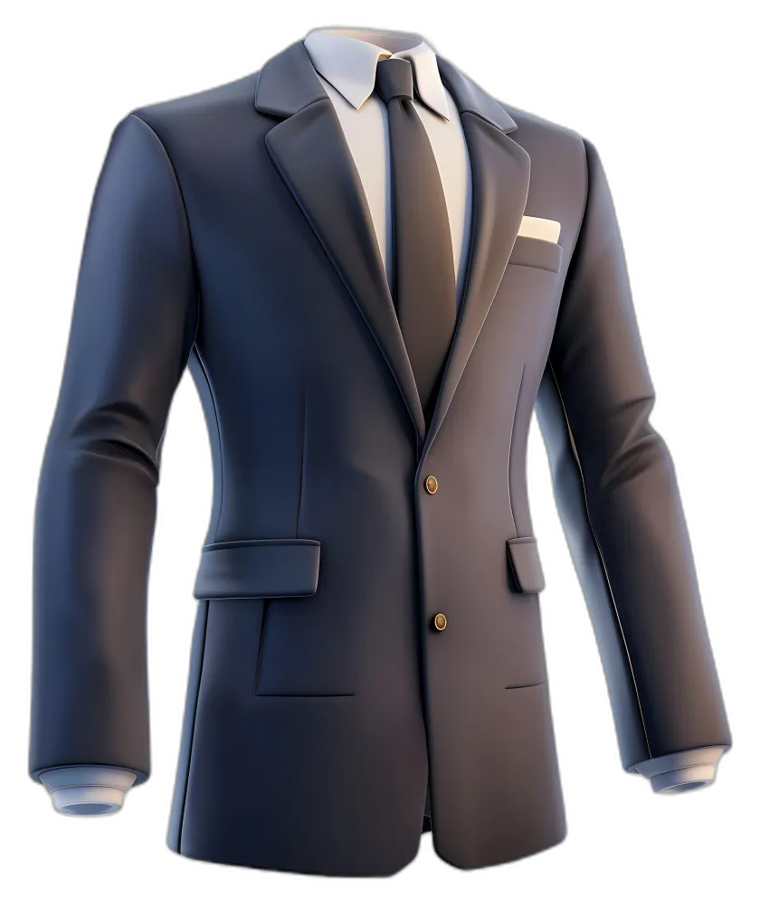 Navy Blue Formal Suit