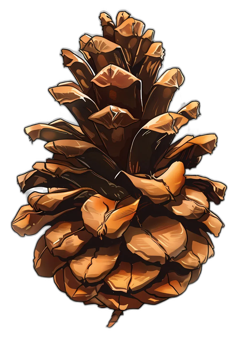 Detailed Pine Cone