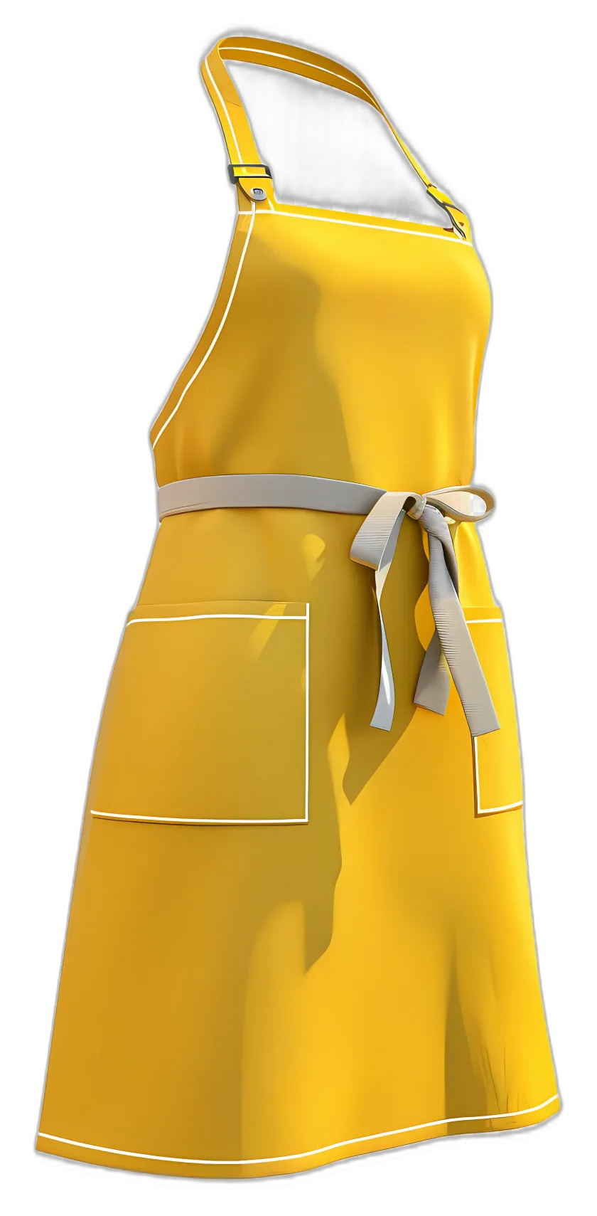 Mustard Yellow Chef Apron