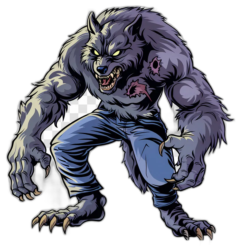 Fierce Werewolf Monster