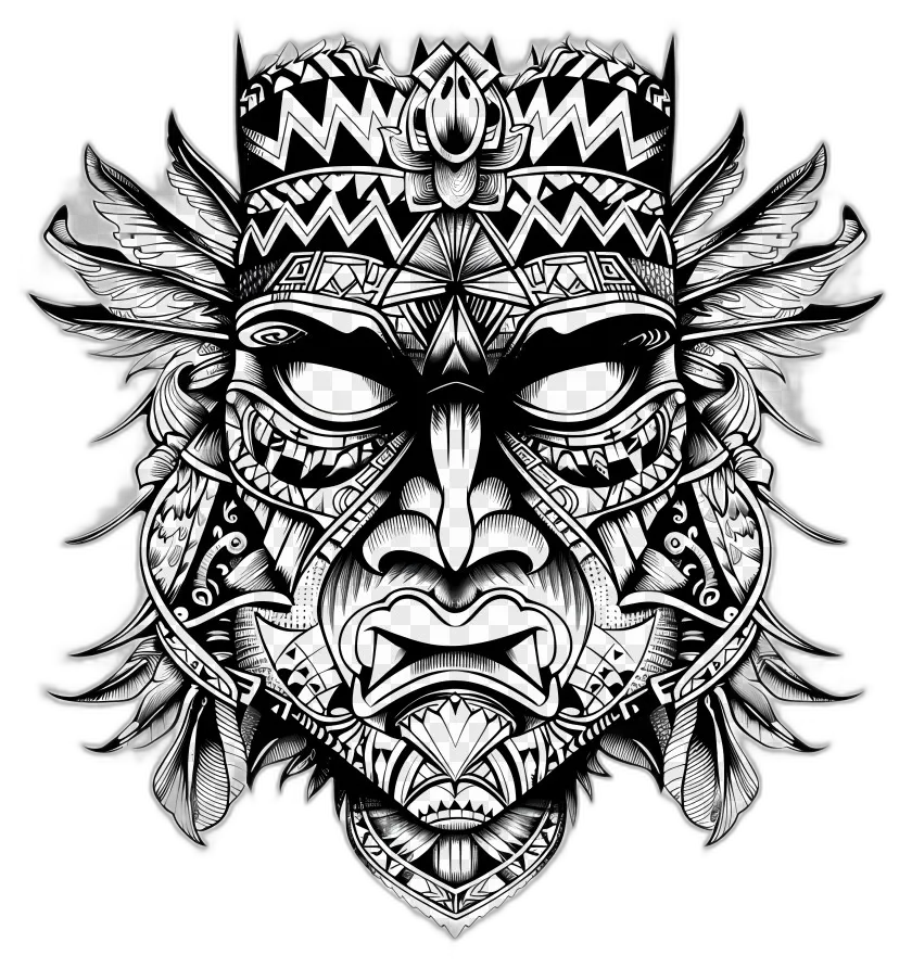 Ornate Tribal Mask