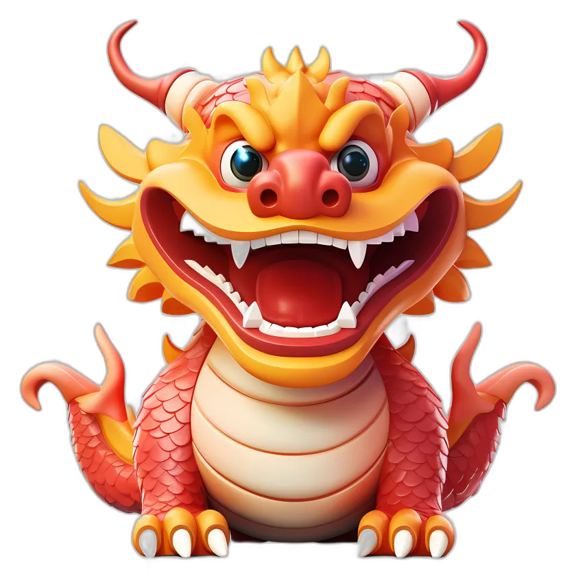 Cartoon Chinese Dragon