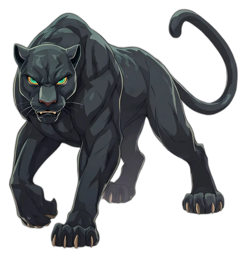 Black Panther Prowling