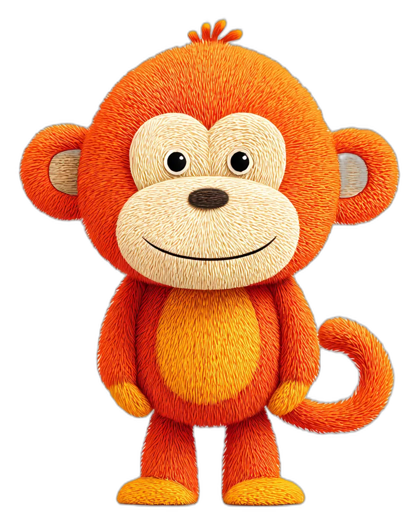 Plush Orangutan Toy