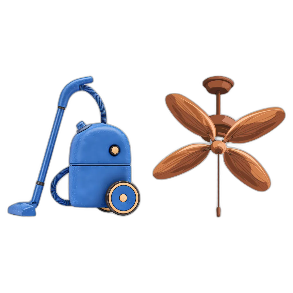 Cartoon Household Appliance Bundle