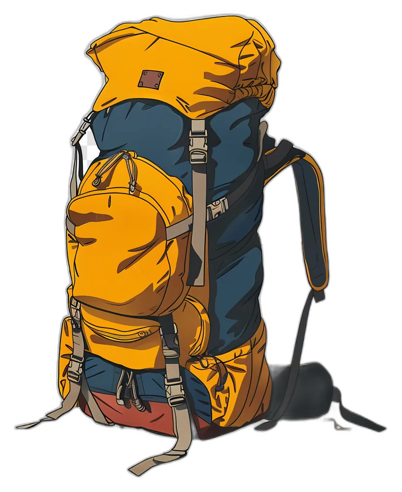 Hiking Backpack with Adjustable Straps