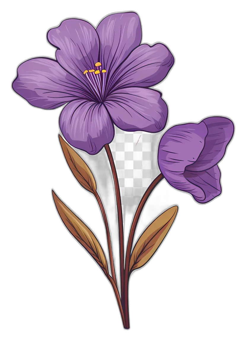 Purple Violet Flowers