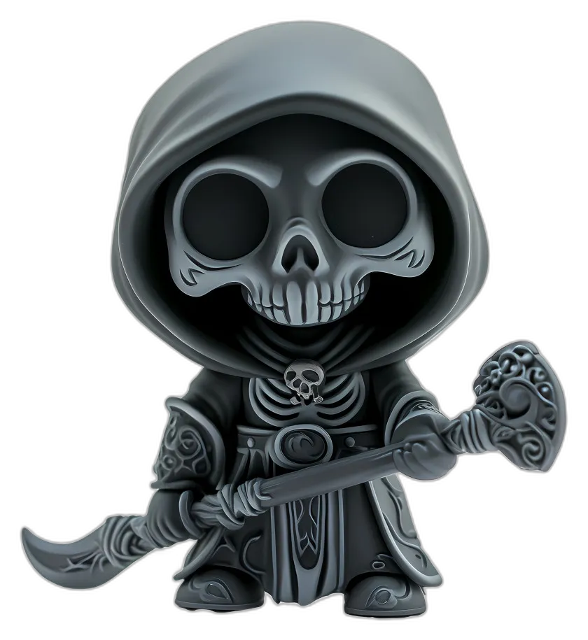 Chibi Grim Reaper Figure