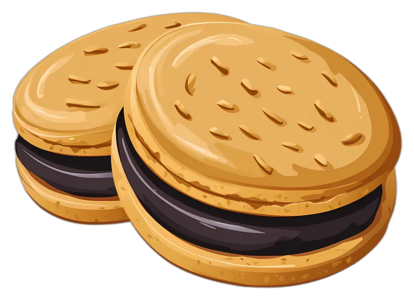 Chocolate Cream Sandwich Biscuits