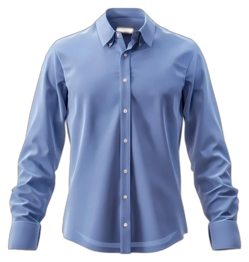 Men's Sky Blue Dress Shirt