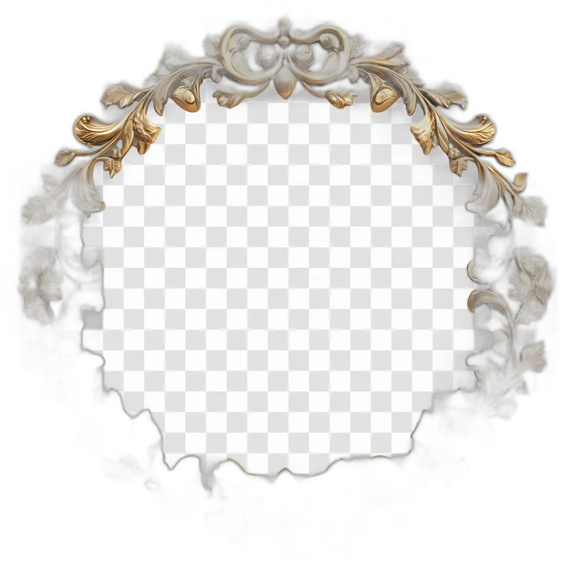 Ornate Gold Rococo Frame