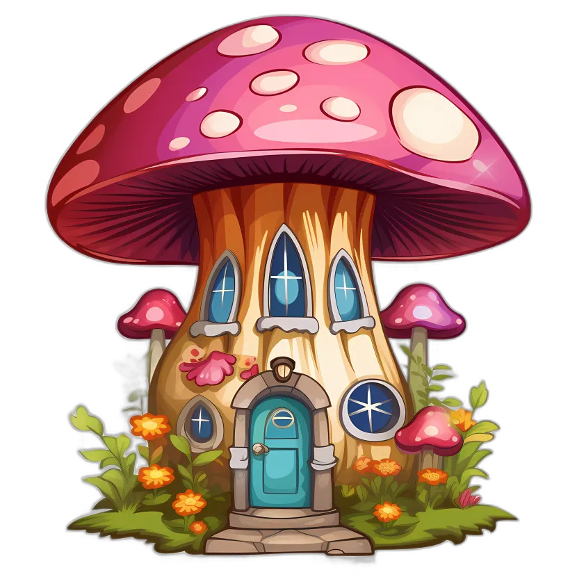 Fantasy Mushroom House
