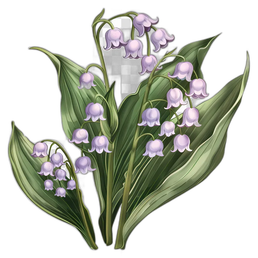 Lavender Lily of the Valley