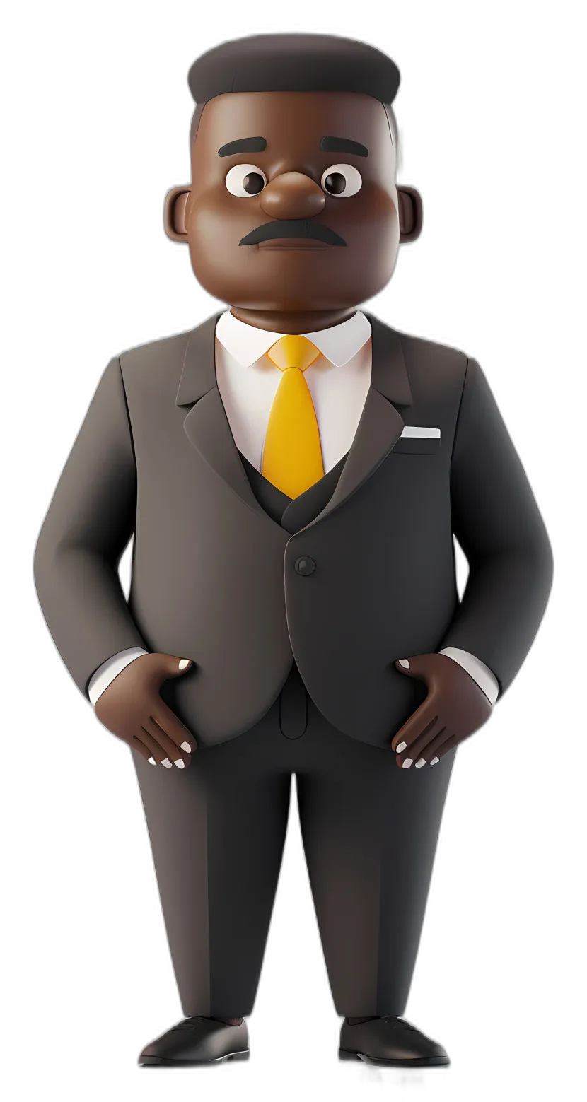 Formal Businessman Character