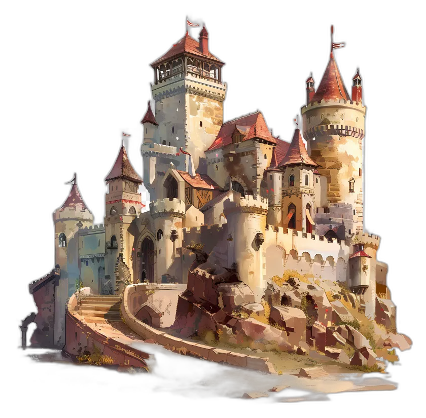 Medieval Fantasy Castle